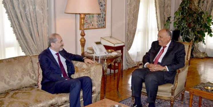 دیدار وزرای خارجه مصر و اردن