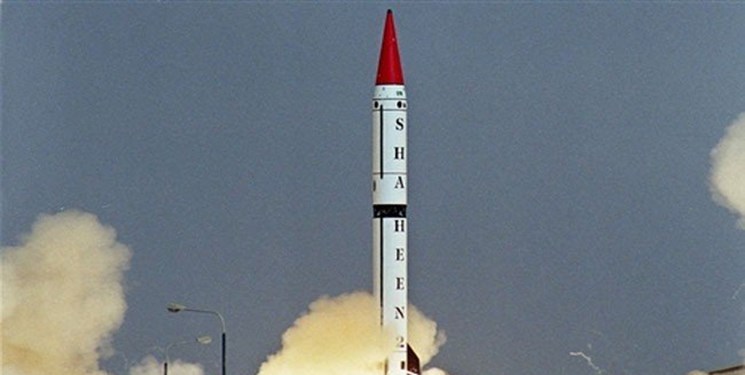پاکستان موشک بالستیک شاهین را با موفقیت آزمایش کرد