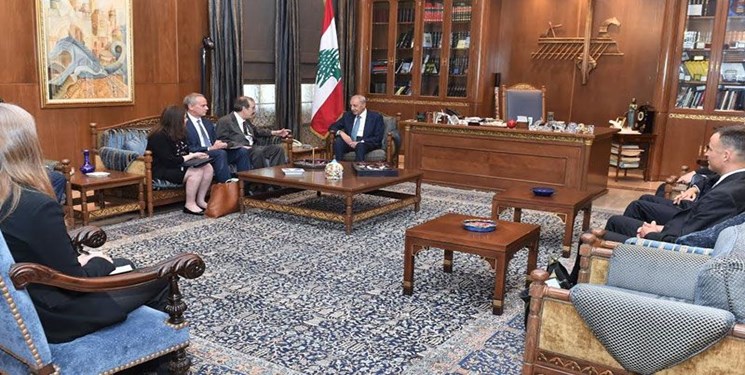 نبیه بری به هیأت آمریکایی: لبنان، جنگ نمی‌خواهد اما از حاکمیت خود کوتاه نمی‌آید