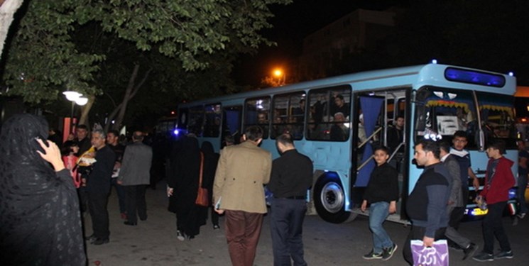 خدمات‌رسانی ۳۰۰ اتوبوس در شب‌های قدر اصفهان 