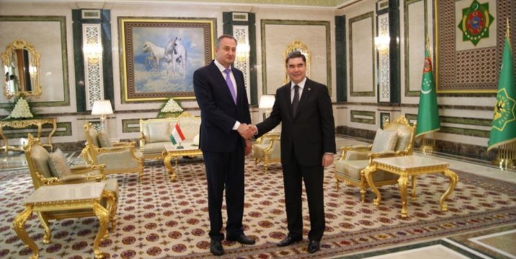 تأکید مقامات ارشد تاجیکستان و ترکمنستان بر توسعه روابط