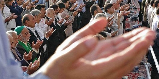 برپایی نماز عیدفطر در امامزادگان شاخص مازندران