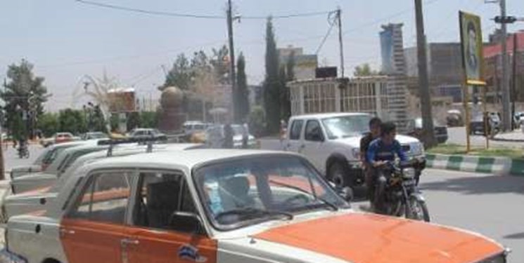 تاکسی‌ها از تردد در دهدشت منع شدند
