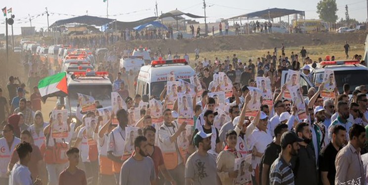تصاویر|تظاهرات در کرانه باختری و غزه در رد کنفرانس بحرین