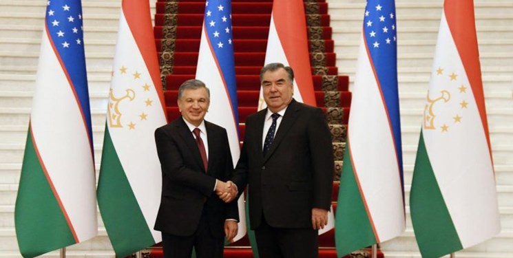 دیدار رؤسای جمهور ازبکستان و تاجیکستان در دوشنبه