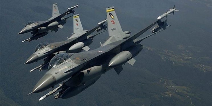 حمله هوایی جدید جنگنده‌های ترکیه به  مواضع «پ‌ک‌ک» در شمال عراق