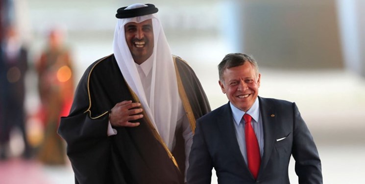  فاصله گرفتن تدریجی اردن از عربستان سعودی و امارات و تعمیق روابط با قطر