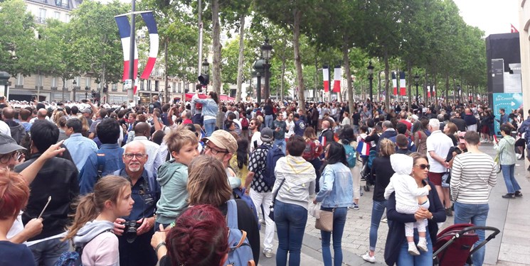 عکس و فیلم| شنبه‌های اعتراضی فرانسه به یکشنبه کشیده شد