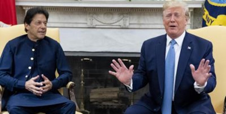 ترامپ در دیدار عمران خان: آمریکا طی 10 روز می‌تواند افغانستان را نابود کند