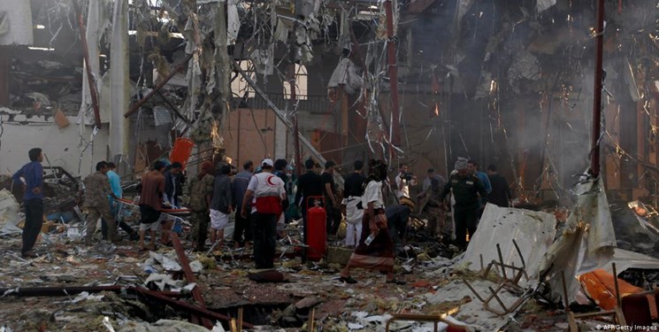 13 غیر نظامی درحمله به یک بازار در یمن کشته شدند