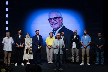 سخنرانی محمود کلاری در  مراسم اختتامیه جشنواره فیلم سینما تورز