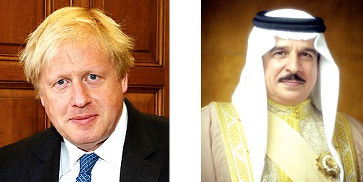 گفت‌وگوی تلفنی شاه بحرین و نخست‌وزیر جدید انگلیس