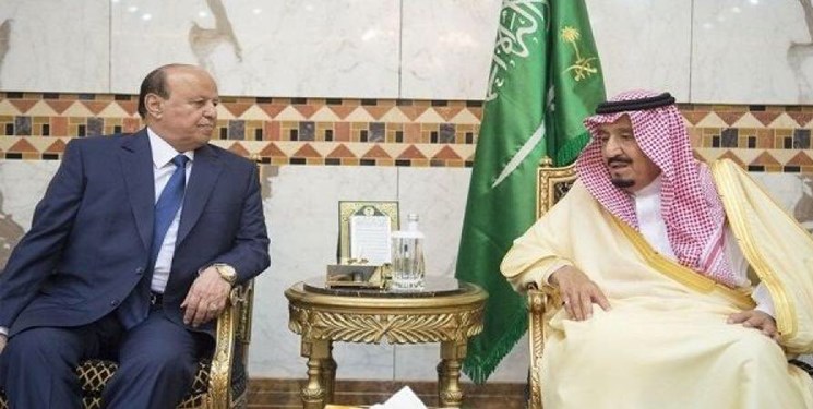 پادشاه عربستان و رئیس جمهور مستعفی یمن در ریاض دیدار کردند