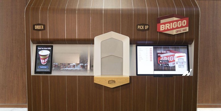 نصب ربات قهوه چی در فرودگاه سان فرانسیسکو