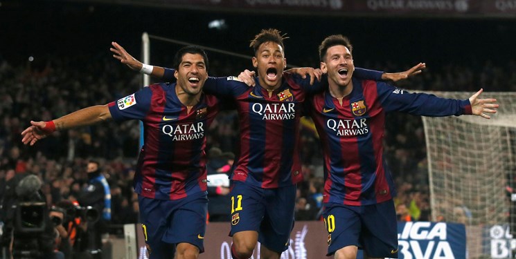 آمار خیره‌کننده MSN در 3 فصل بازی در بارسلونا  +عکس