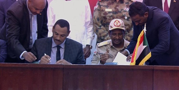 رئیس شورای حاکمیتی سودان سوگند یاد کرد