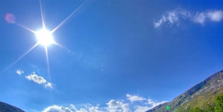 افزایش دما  و وزش بادهای گرم در آسمان مازندران