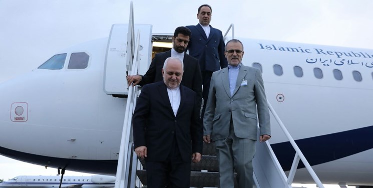 ورود وزیر خارجه ایران به سوئد