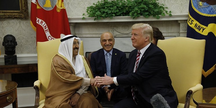 امیر کویت در واشنگتن با ترامپ دیدار می‌کند