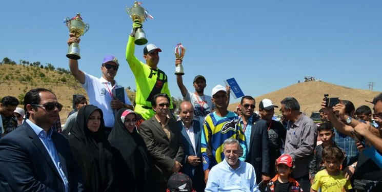 نتایج نخستین دوره مسابقات موتورسواری کراس در زنجان اعلام شد