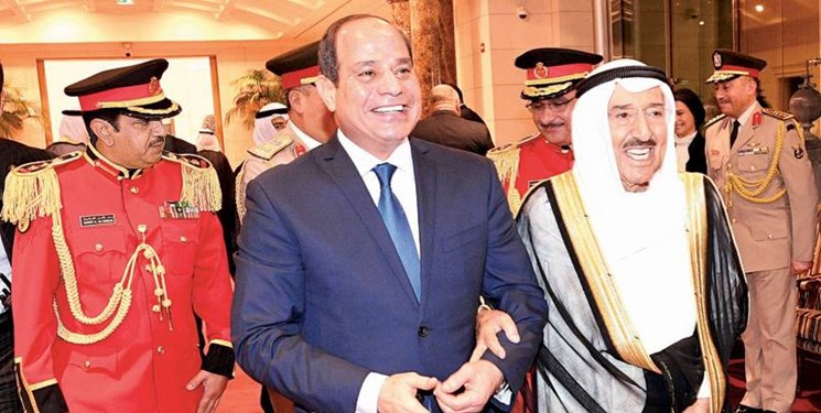 رئیس‌جمهور مصر به کویت رفت