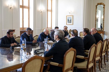 دیدار کرنل فروتا مدیر کل موقت آژانس بین المللی انرژی اتمی با محمد جواد ظریف وزیر امور خارجه