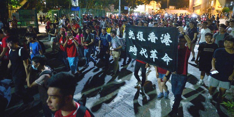 تظاهرات باعث تعویق مسابقات تنیس آزاد هنگ کنگ شد