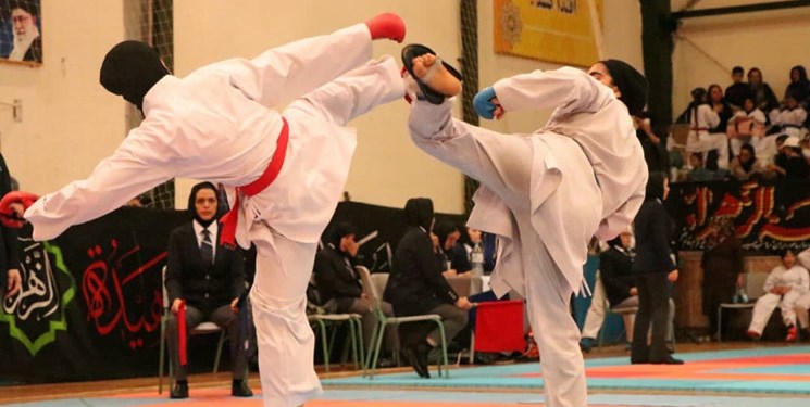 حضور کاراته کرمانشاه در سوپر لیگ کاراته