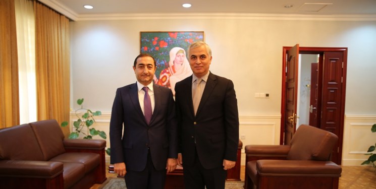 توسعه روابط محور دیدارمعاون وزیر خارجه تاجیکستان و سفیر آذربایجان