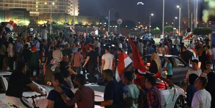 تظاهرات علیه السیسی در پایتخت مصر + فیلم