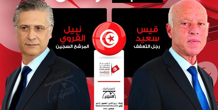 انتخابات تونس| امروز، رقابت سخت «قیس سعید» و «نبیل القروی» در دور دوم