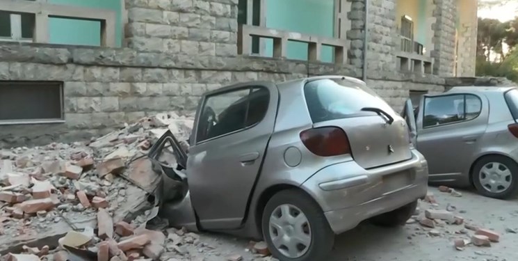 زلزله ۵.۸ ریشتری در آلبانی بیش از ۵۰ مجروح برجا گذاشت