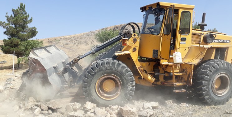 تخریب ۳۵ مورد ساخت‌و‌ساز غیرمجاز در حوزه راه‌و‌شهرسازی