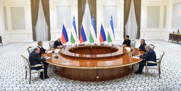 دیدار رئیس مجلس سنای روسیه با رئیس جمهور ازبکستان
