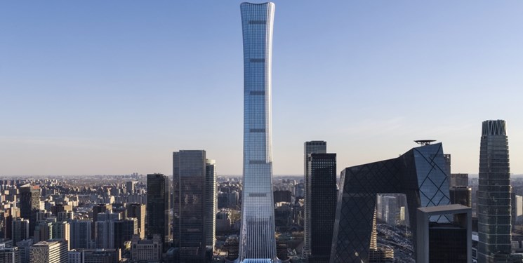 افتتاح یکی از مرتفع ترین آسمان خراش های جهان در پکن