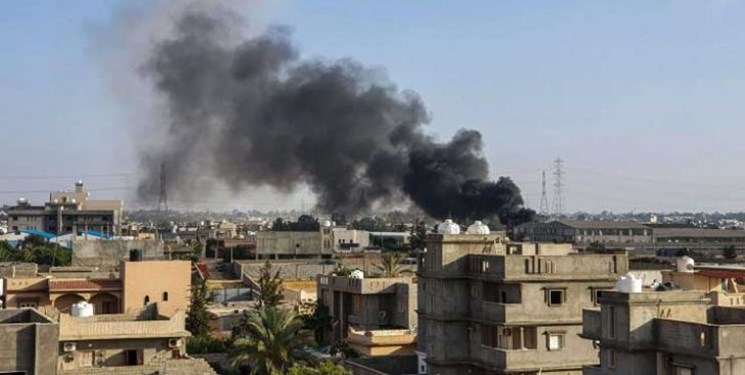 لیبی|نیروهای حفتر فرودگاه مصراته را بمباران کردند