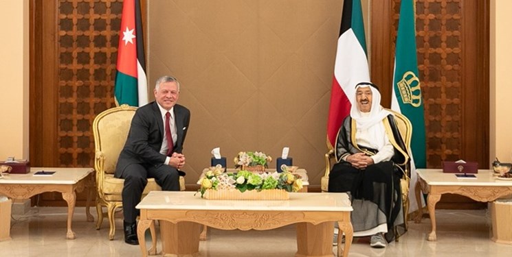گفت‌وگوی تلفنی شاه اردن و امیر کویت