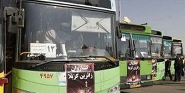 اعزام 670 دستگاه اتوبوس به عراق جهت سهولت تردد زائران