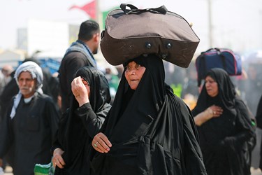 زائران «اربعین حسینی» در شلمچه