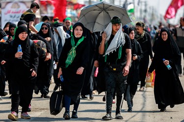 زائران «اربعین حسینی» در شلمچه