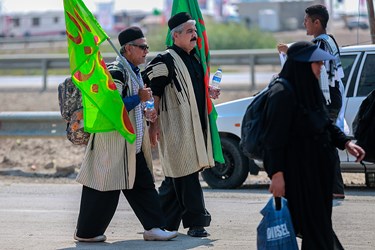 زائران «اربعین حسینی» در شلمچه