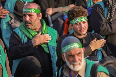 زائران «اربعین حسینی» در شلمچه