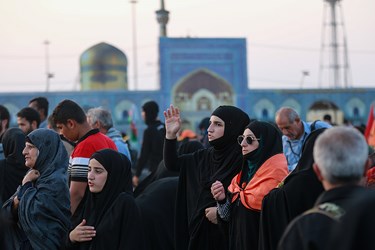 زائران «اربعین حسینی» در شلمچه