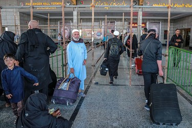 زائران «اربعین حسینی» در شلمچه