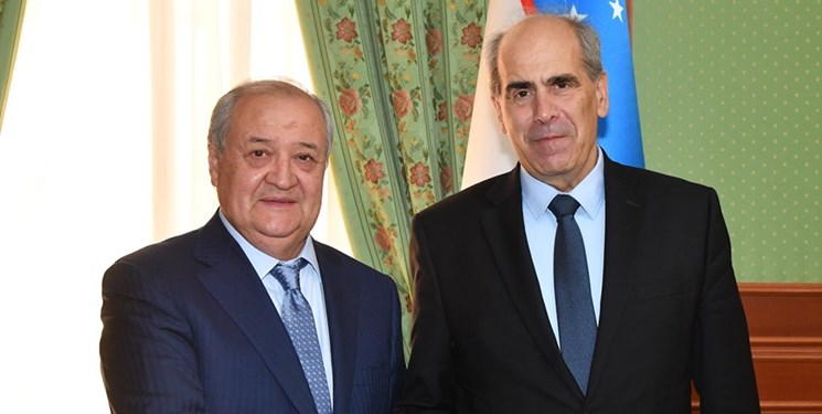 دیدار نماینده ویژه اتحادیه اروپا با وزیر امور خارجه ازبکستان