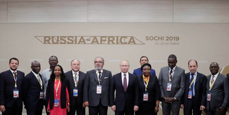 پوتین: به دنبال مداخله سیاسی در کشورهای آفریقایی نیستیم