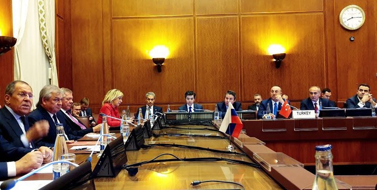 برگزاری نشست سه جانبه وزرای خارجه عضو روند آستانه در ژنو