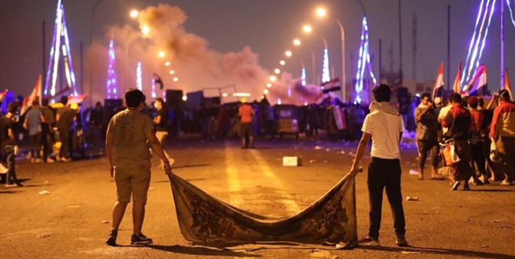 روز دهم تظاهرات عراق؛ حوزه‌های نفتی و پل‌ها هدف معترضان