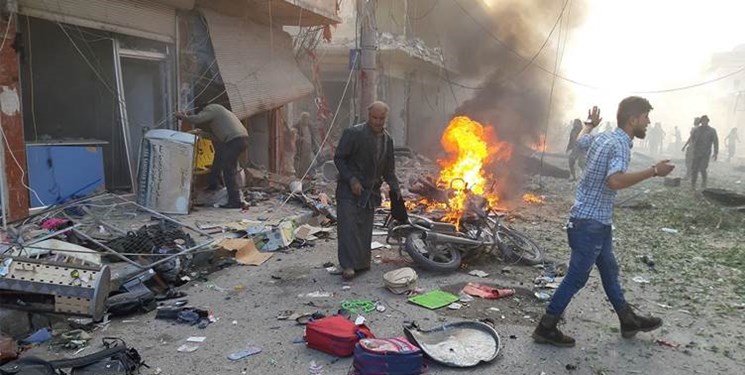 انفجار در بازار شهر «تل ابیض» سوریه؛ دستکم 19 نفر کشته شدند