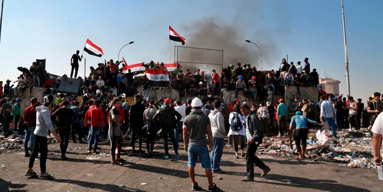 انتقاد نماینده عراقی از نقش آمریکا در منحرف کردن اعتراضات